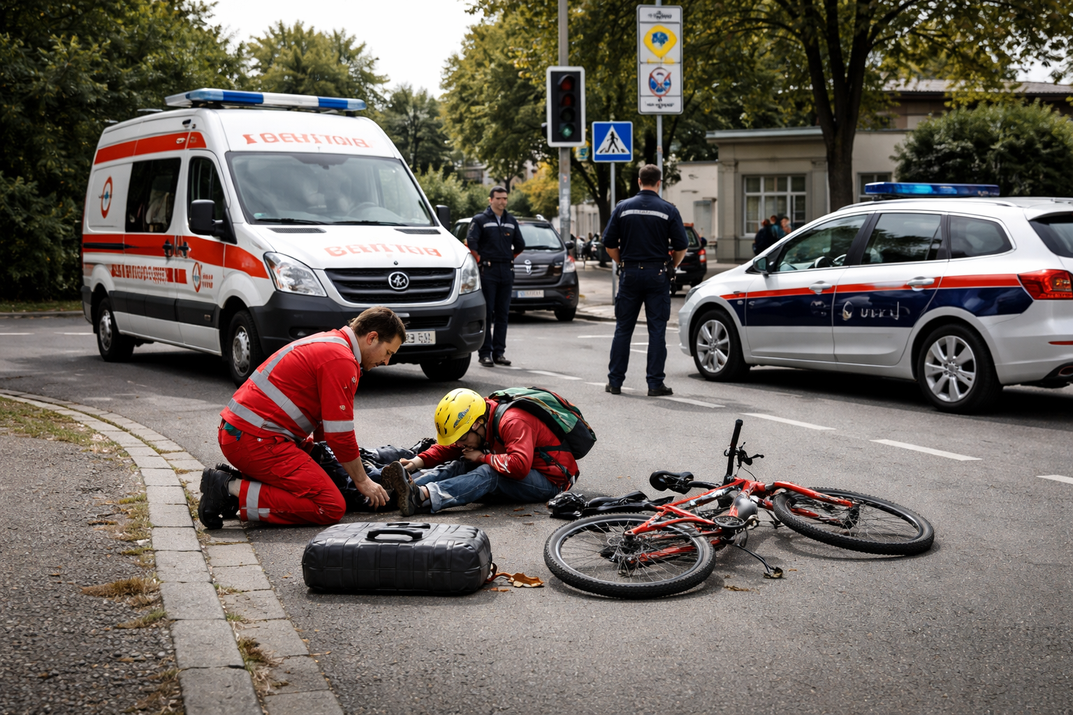 Verkehrsunfall Kind